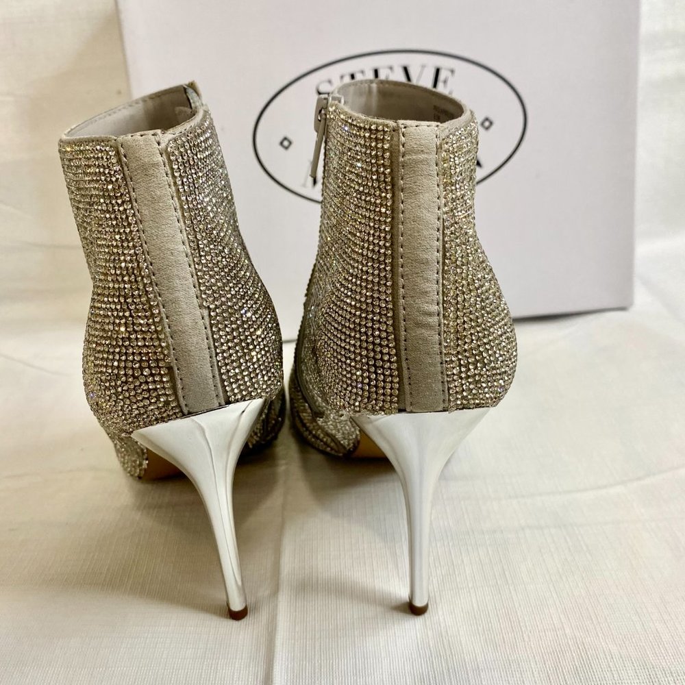 GORGEOUS High-heel Rhinestone Bootie - Picture 4 of 16